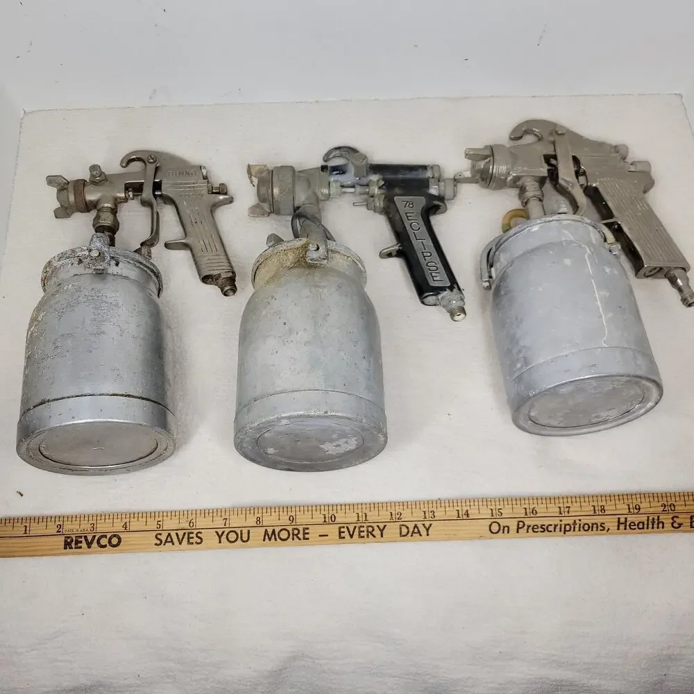 Vintage Spray Paint Gun Vehicle Painting Painter Restoration Guns Eclipse Binks